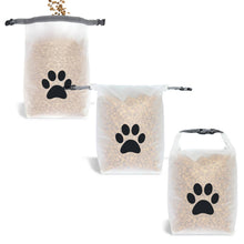 Load image into Gallery viewer, Large 40-Cup Roll-Top Pet Food Storage Bag