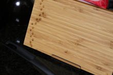 Load image into Gallery viewer, Cutting Board - Pawprint with Optional Made with Love & Cat Hair Message