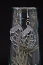 Load image into Gallery viewer, Silvered Hops Earrings
