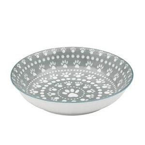 Pet Bowl - Shallow Sante Fe Gray