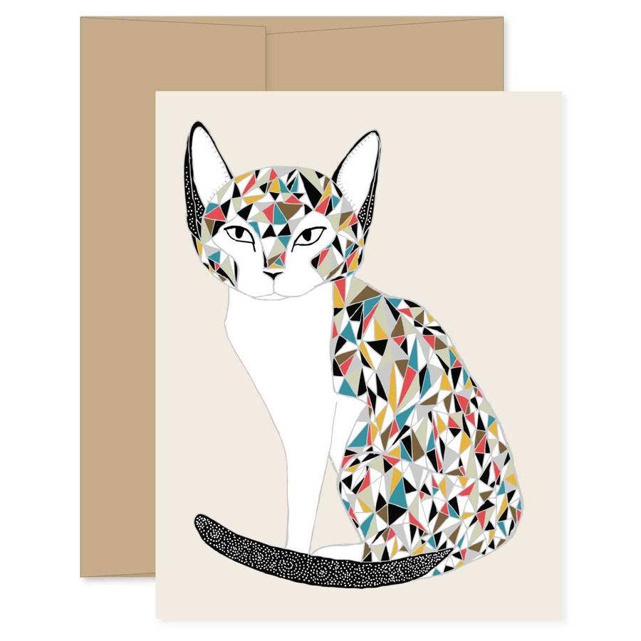 Calico Cat Card