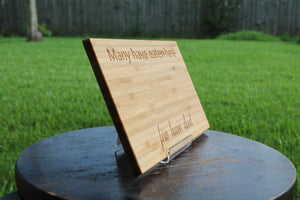 Cutting Board - Many have eaten here